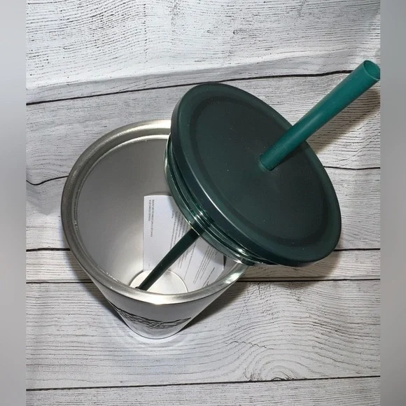 2020 Starbucks Dark Green/Black Gradient Ombré Tumbler - Rare Release - Picture 5 of 6